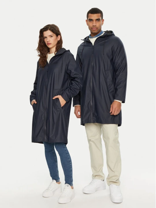 Zdjęcie produktu Hunter Kurtka przeciwdeszczowa Andrea HARU0002242 Granatowy Regular Fit