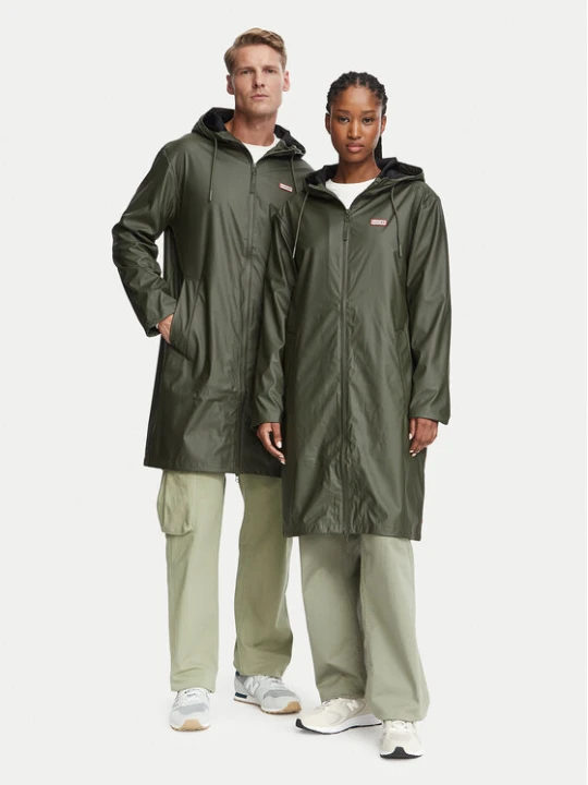 Zdjęcie produktu Hunter Kurtka przeciwdeszczowa Andrea HARU0002242 Khaki Regular Fit
