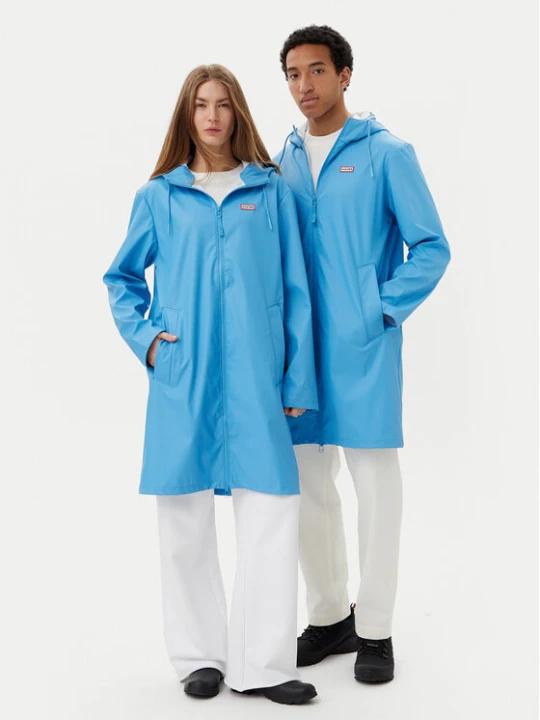 Zdjęcie produktu Hunter Kurtka przeciwdeszczowa Andrea Unisex HARU0002246 Niebieski Regular Fit