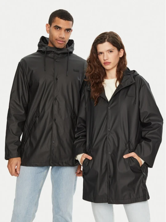 Zdjęcie produktu Hunter Kurtka przeciwdeszczowa HARU0003242 Czarny Regular Fit