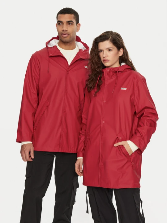 Zdjęcie produktu Hunter Kurtka przeciwdeszczowa HARU0003242 Czerwony Regular Fit