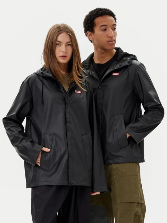 Zdjęcie produktu Hunter Kurtka przeciwdeszczowa Izzy Unisex HARU0012251 Czarny Regular Fit