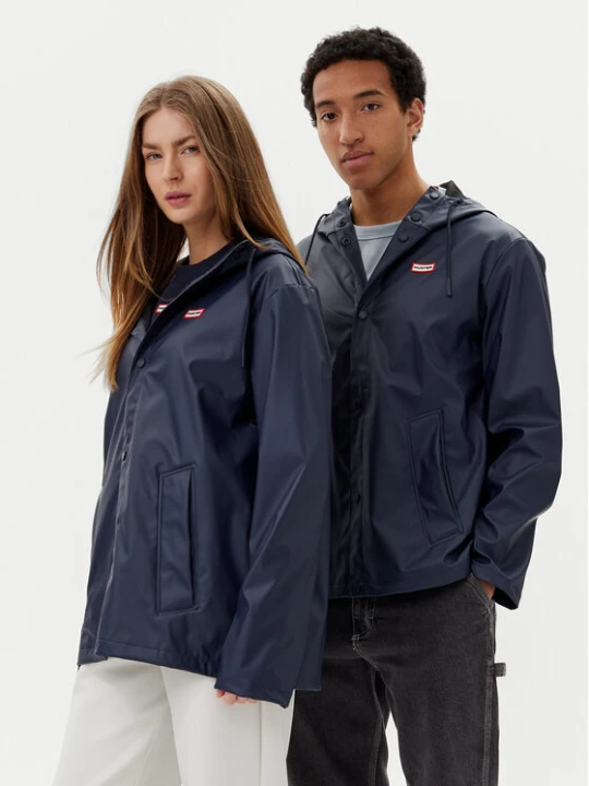 Zdjęcie produktu Hunter Kurtka przeciwdeszczowa Izzy Unisex HARU0012251 Granatowy Regular Fit
