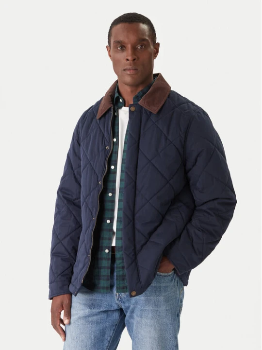 Zdjęcie produktu Hunter Kurtka przejściowa Ardwell HARM0003252 Granatowy Regular Fit