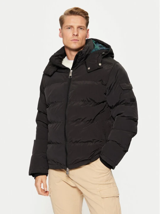 Zdjęcie produktu Hunter Kurtka zimowa HARM0005242 Czarny Regular Fit