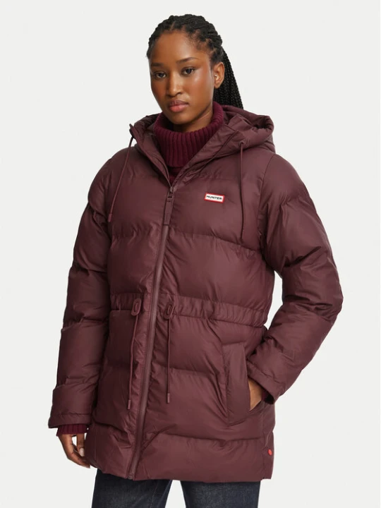 Zdjęcie produktu Hunter Kurtka zimowa HARW0002252 Bordowy Regular Fit
