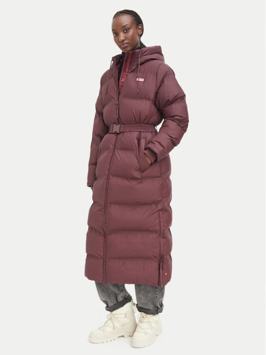 Zdjęcie produktu Hunter Kurtka zimowa Hutchison HARW0001252 Bordowy Regular Fit