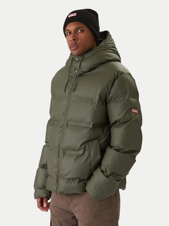 Zdjęcie produktu Hunter Kurtka zimowa Wiley HARM0021252 Zielony Regular Fit