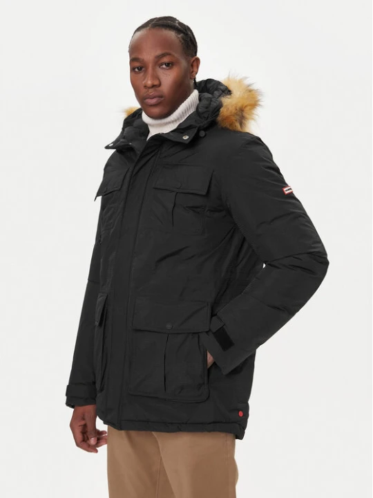 Zdjęcie produktu Hunter Parka Angus HARM0018252 Czarny Regular Fit