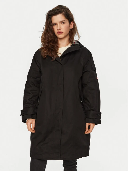 Zdjęcie produktu Hunter Parka Hanley HARW0015242 Czarny Regular Fit