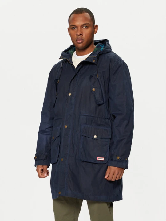 Zdjęcie produktu Hunter Parka Liam HARM0028242 Granatowy Regular Fit