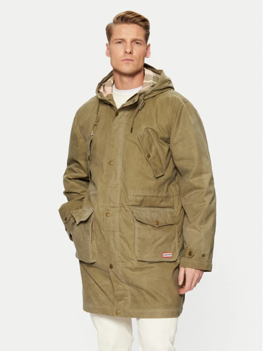 Zdjęcie produktu Hunter Parka Liam HARM0028242 Khaki Regular Fit