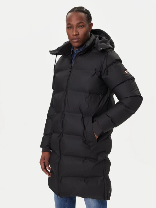 Zdjęcie produktu Hunter Kurtka zimowa Bretton HARM0023252 Czarny Regular Fit
