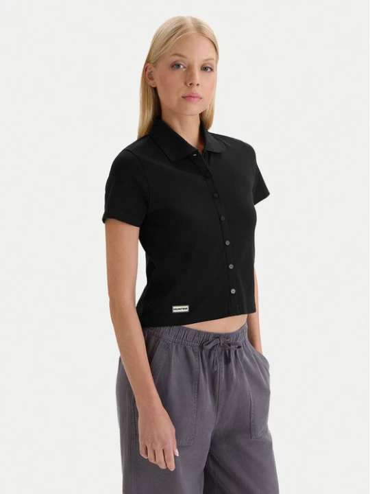 Zdjęcie produktu Hunter Polo W126-HRLPO-1005-48X Czarny Regular Fit