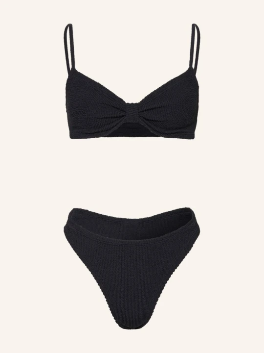 Zdjęcie produktu Hunza G Bikini Z Gorsetem Alicia schwarz CZARNY
