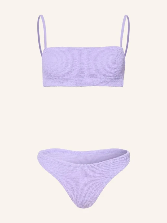 Zdjęcie produktu Hunza G Bikini Z Gorsetem lila JASNOFIOLETOWY