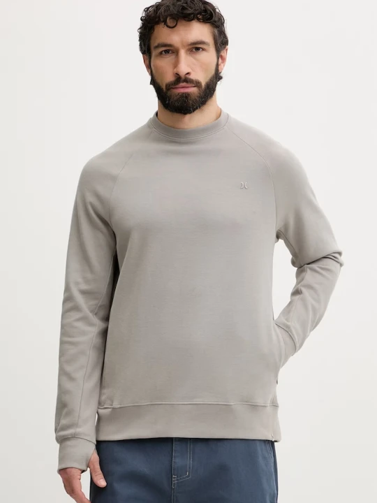 Zdjęcie produktu Hurley bluza męska z bawełny szary