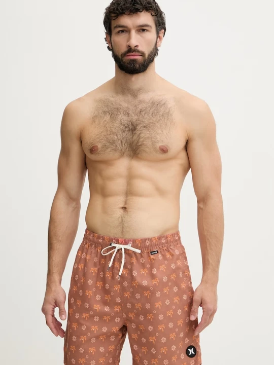 Zdjęcie produktu Hurley szorty kąpielowe męskie VOLLEY ICON pomarańczowy