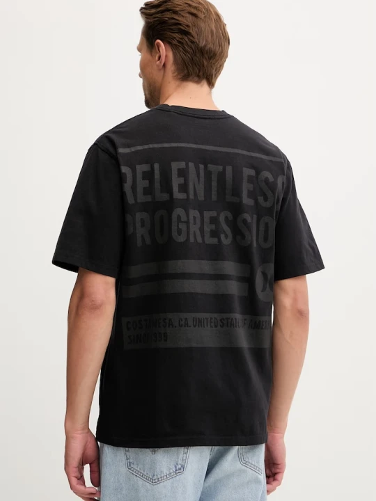 Zdjęcie produktu Hurley t-shirt męski bawełniany BUBBLE czarny