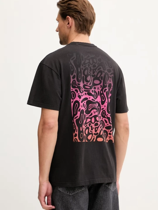 Zdjęcie produktu Hurley t-shirt męski bawełniany KRAFT czarny