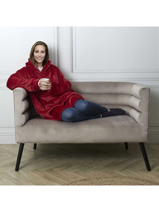 Zdjęcie produktu HYGGE Bluza w kolorze czerwonym rozmiar: onesize