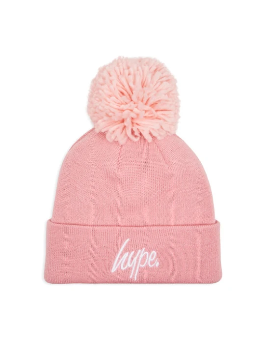 Zdjęcie produktu HYPE Czapka Bobble Script YVLR-714 Różowy