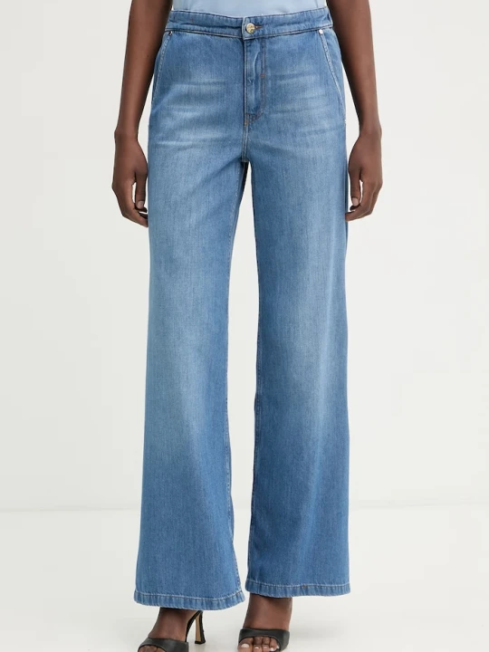 Zdjęcie produktu iBlues jeansy wide leg damskie NINABLUE