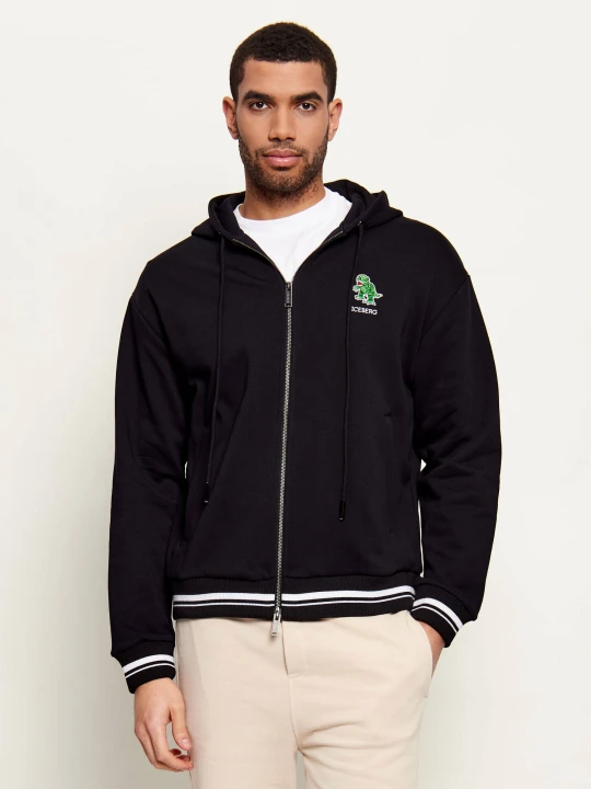 Zdjęcie produktu Iceberg Bluza Dino Social Club | Regular Fit czarny