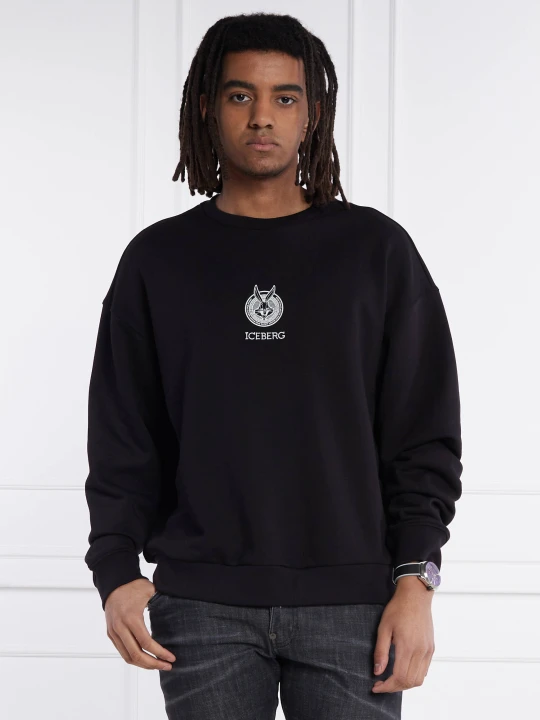 Zdjęcie produktu Iceberg Bluza Iceberg x Loonely Tunes | Relaxed fit czarny