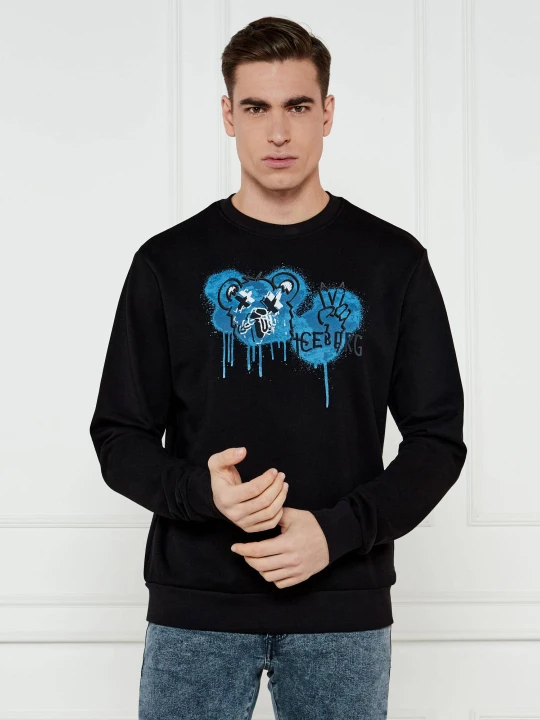 Zdjęcie produktu Iceberg Bluza | Regular Fit czarny