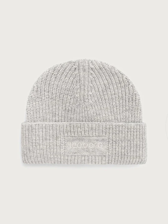 Zdjęcie produktu Iceberg czapka damska wełniana szary