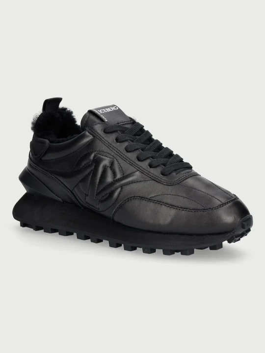 Zdjęcie produktu Iceberg Hyper sneakersy męskie skórzane czarny