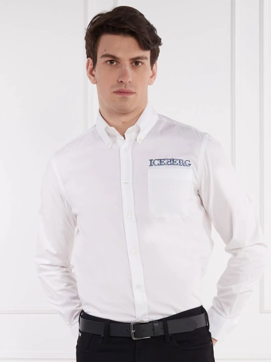 Zdjęcie produktu Iceberg Koszula | Regular Fit biały