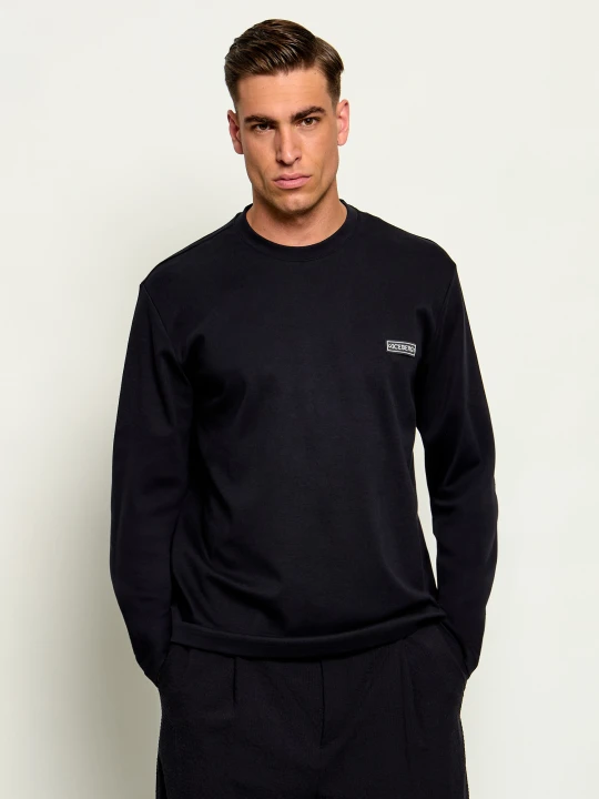 Zdjęcie produktu Iceberg Longsleeve | Regular Fit czarny