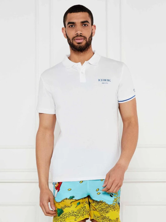 Zdjęcie produktu Iceberg Polo | Regular Fit biały