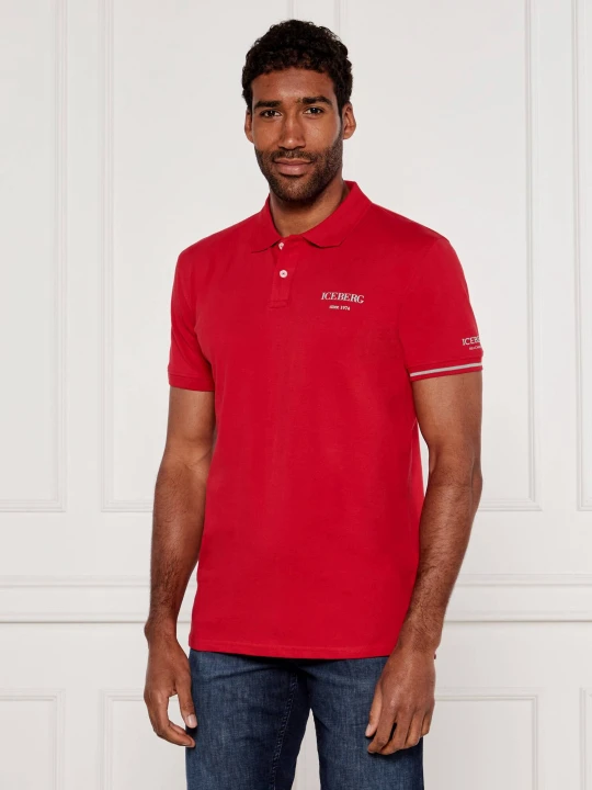 Zdjęcie produktu Iceberg Polo | Regular Fit czerwony