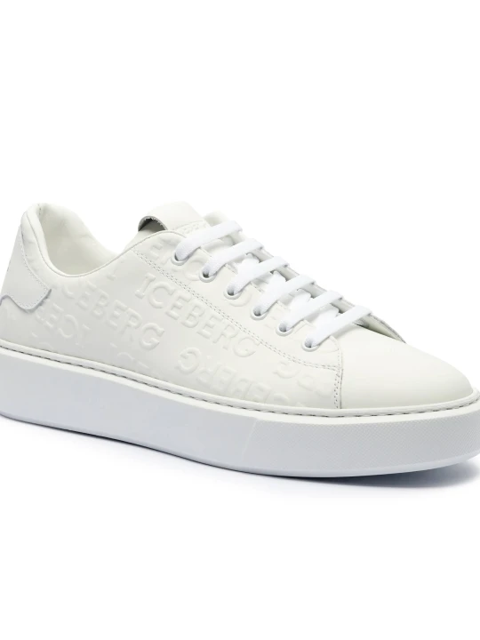 Zdjęcie produktu Iceberg Skórzane sneakersy