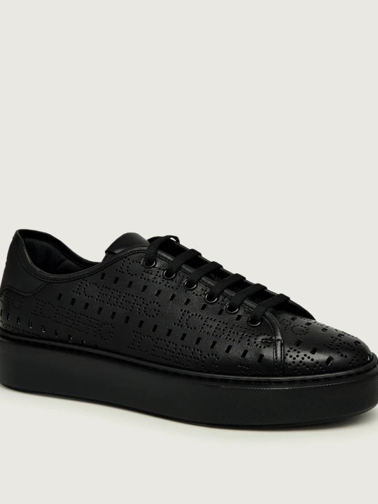 Zdjęcie produktu Iceberg Skórzane sneakersy UOMO 22E czarny