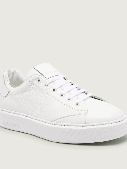Zdjęcie produktu Iceberg Skórzane sneakersy UOMO 22E biały