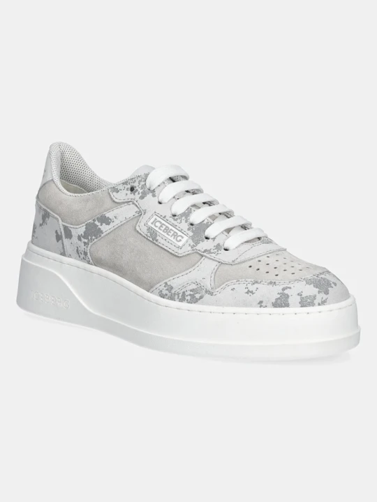 Zdjęcie produktu Iceberg sneakersy zamszowe Clock V2 szary