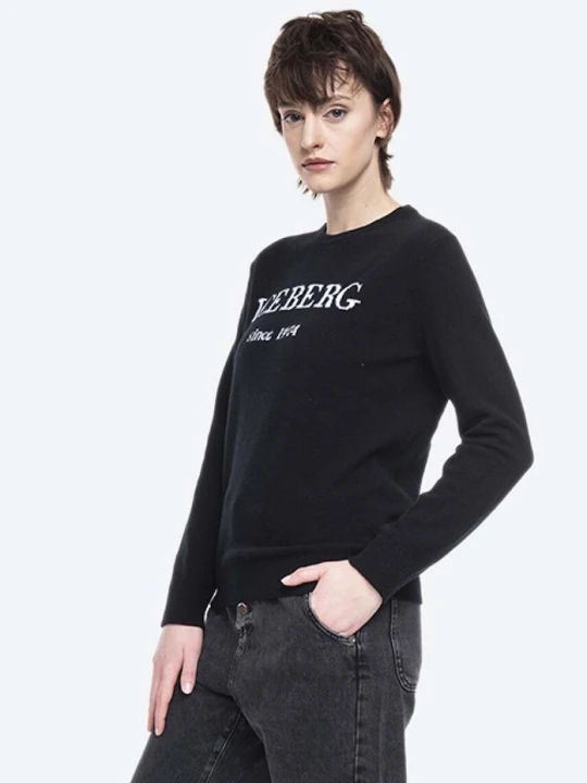 Zdjęcie produktu Iceberg sweter kaszmirowy czarny