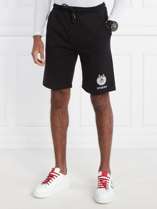Zdjęcie produktu Iceberg Szorty Iceberg x Looney Tunes | Regular Fit czarny
