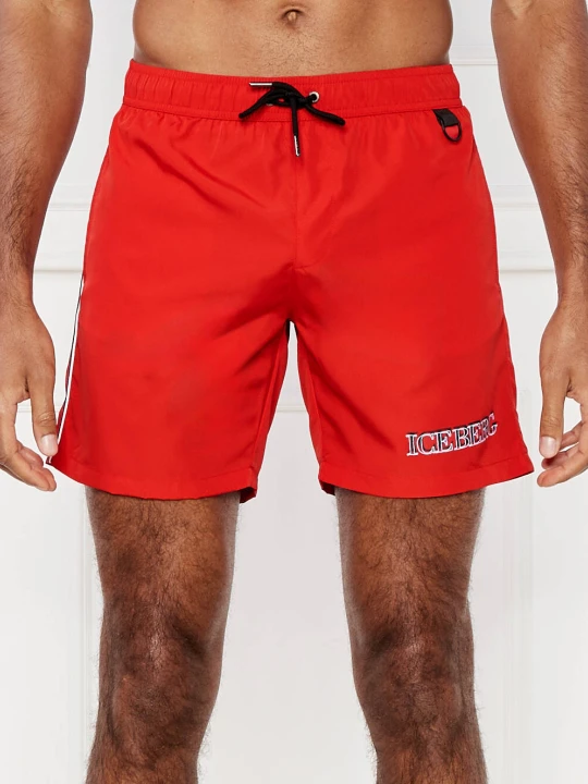 Zdjęcie produktu Iceberg Szorty kąpielowe Boardshort | Regular Fit czerwony