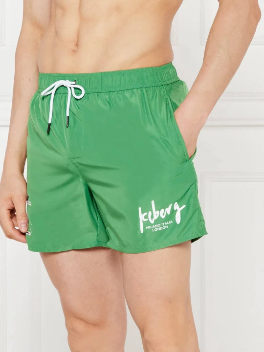 Zdjęcie produktu Iceberg Szorty kąpielowe Iceberg x Looney Tunes zielony
