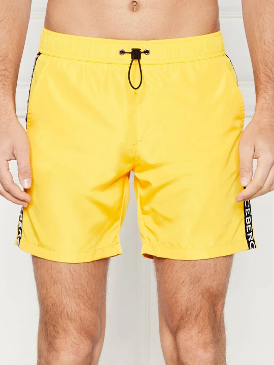 Zdjęcie produktu Iceberg Szorty kąpielowe Medium Boardshort | Regular Fit żółty