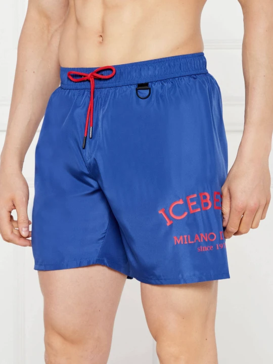 Zdjęcie produktu Iceberg Szorty kąpielowe | Regular Fit niebieski