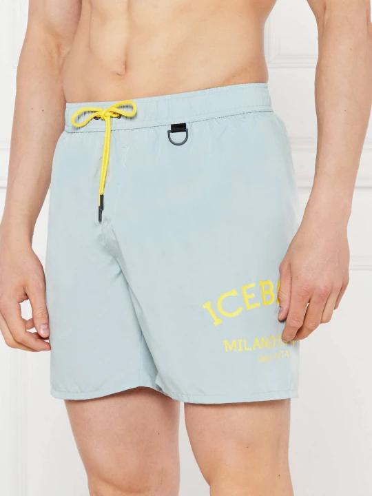 Zdjęcie produktu Iceberg Szorty kąpielowe | Regular Fit miętowy