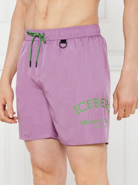 Zdjęcie produktu Iceberg Szorty kąpielowe | Regular Fit lawendowy