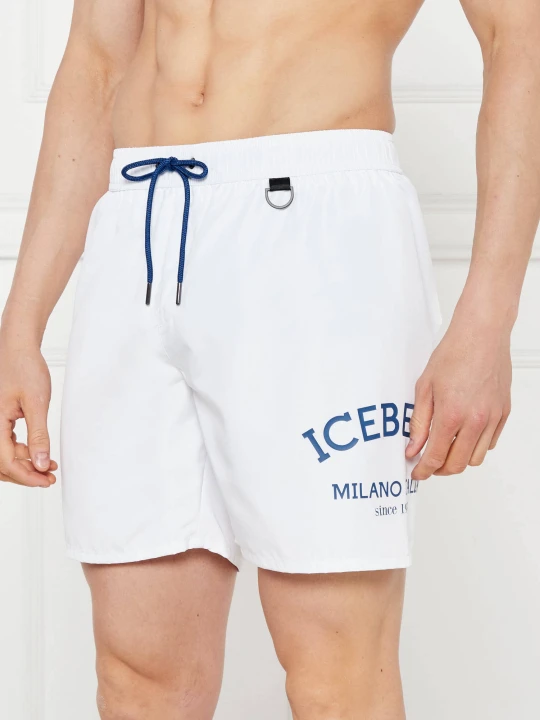 Zdjęcie produktu Iceberg Szorty kąpielowe | Regular Fit biały