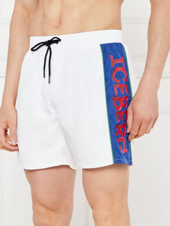 Zdjęcie produktu Iceberg Szorty kąpielowe | Regular Fit biały